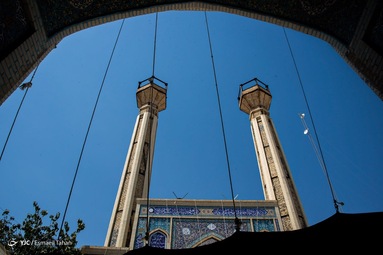 در آستانه ماه محرم خیمه عزای حسینی برپا شد  - سمنان