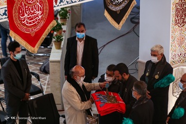 آیین«سلام بر محرم» یا حضور چمران رییس شورای اسلامی شهر تهران