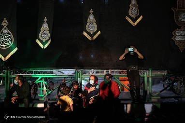 رونمایی از دیوارنگاره محرمی میدان ولیعصر (عج)