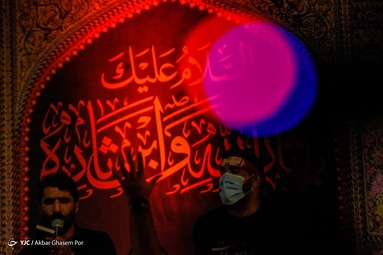 مراسم عزاداری شب اول محرم در حسینیه عاشقان کربلا ساری