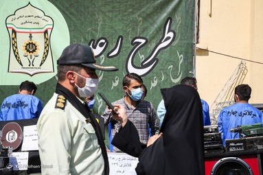 مرحله جدید اجرای طرح رعد و دستگیری سارقان توسط پلیس پیشگیری ناجا