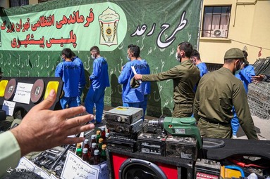 مرحله جدید اجرای طرح رعد و دستگیری سارقان توسط پلیس پیشگیری ناجا