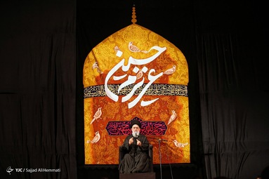 مراسم عزاداری شب دوم محرم - هیئت ریحانه‌النبی (ع)