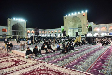 مراسم عزاداری دومین شب محرم - مسجد جامع اصفهان