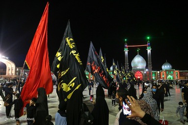 مراسم عزاداری دومین شب محرم -  مسجد مقدس جمکران