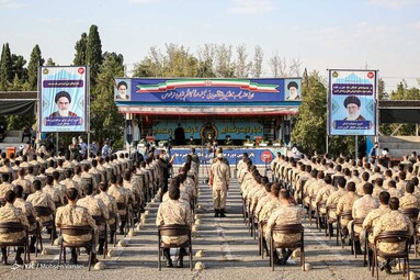 مراسم اختتامیه رزم مقدماتی کارکنان نخبه ارتش