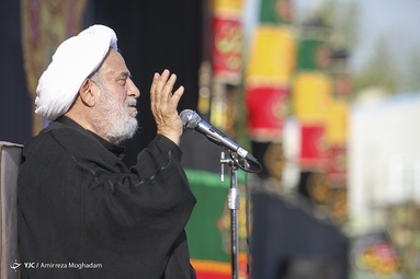 دومین روز از عزاداری سرور و سالار شهیدان با سخنرانی شیخ حسین انصاریان