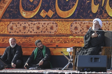دومین روز از عزاداری سرور و سالار شهیدان با سخنرانی شیخ حسین انصاریان