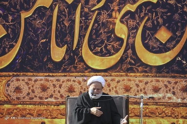 دومین روز از عزاداری سرور و سالار شهیدان با سخنرانی شیخ حسین انصاریان