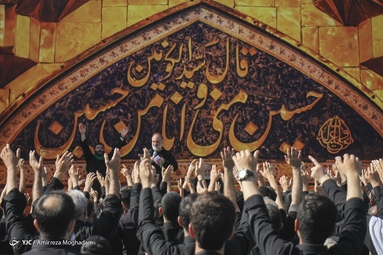 دومین روز از عزاداری سرور و سالار شهیدان با سخنرانی شیخ حسین انصاریان