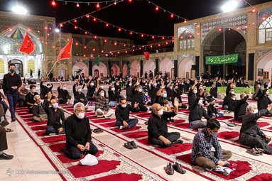 شب سوم محرم در مکتب الزهرای زنجان
