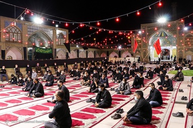 شب سوم محرم در مکتب الزهرای زنجان