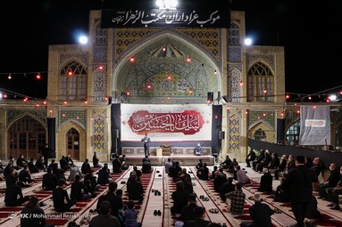 شب سوم محرم در مکتب الزهرای زنجان