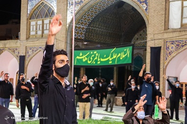 شب سوم محرم در مکتب الزهرای زنجان