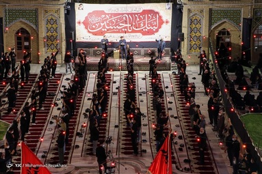 شب سوم محرم در مکتب الزهرای زنجان