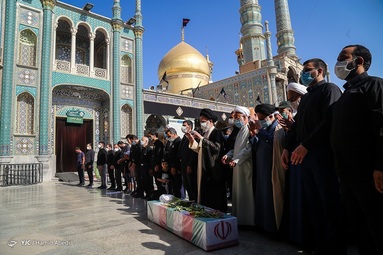 مراسم تشییع و تدفین شهید مدافع حرم «محمد مهدی مالامیری»