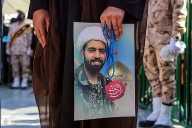 مراسم تشییع و تدفین شهید مدافع حرم «محمد مهدی مالامیری»