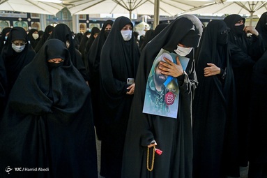 مراسم تشییع و تدفین شهید مدافع حرم «محمد مهدی مالامیری»