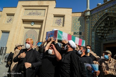 مراسم تشییع و تدفین شهید مدافع حرم «محمد مهدی مالامیری»