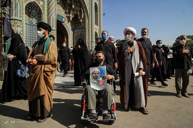 مراسم تشییع و تدفین شهید مدافع حرم «محمد مهدی مالامیری»