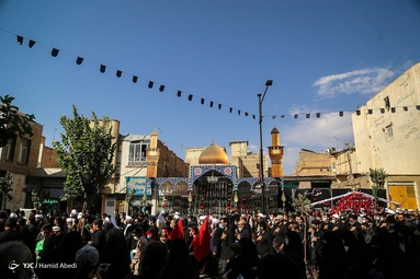 مراسم تشییع و تدفین شهید مدافع حرم «محمد مهدی مالامیری»