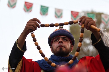 کاروان نمادین ورود امام حسین (ع) به کربلا - فلاورجان