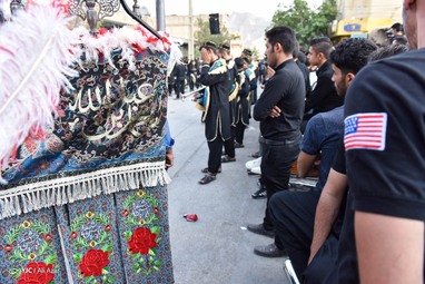 کاروان نمادین ورود امام حسین (ع) به کربلا - فلاورجان