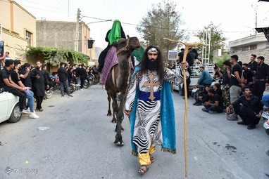 کاروان نمادین ورود امام حسین (ع) به کربلا - فلاورجان
