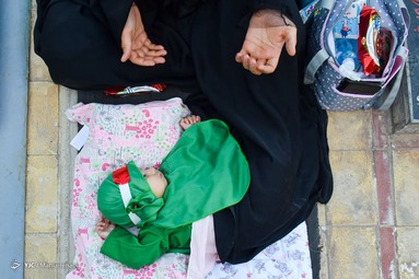 آیین شیرخوارگان حسینی (ع) در اولین جمعه ماه محرم - گلزار شهدای کرمان