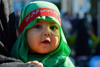 آیین شیرخوارگان حسینی (ع) در اولین جمعه ماه محرم - گلزار شهدای کرمان