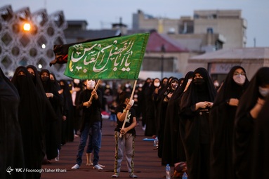 عزاداری شب پنجم محرم -  میدان آیینی امام حسین(ع)