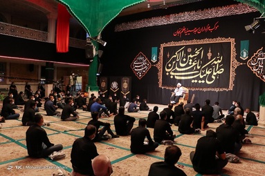 عزاداری شب پنجم محرم - حسینیه اعظم زنجان