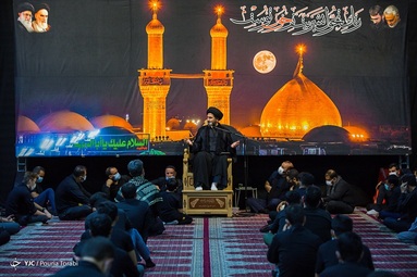 عزاداری شب ششم محرم - هیئت «حسین جان» قزوین