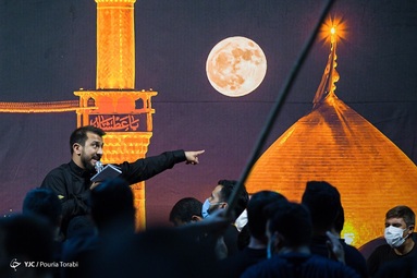 عزاداری شب ششم محرم - هیئت «حسین جان» قزوین