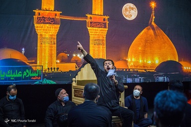 عزاداری شب ششم محرم - هیئت «حسین جان» قزوین