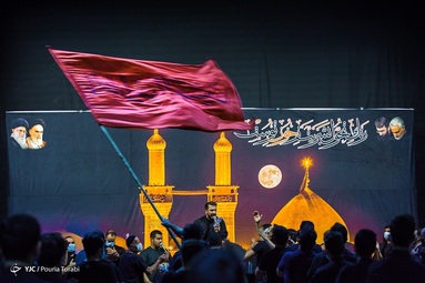 عزاداری شب ششم محرم - هیئت «حسین جان» قزوین