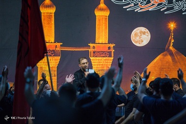 عزاداری شب ششم محرم - هیئت «حسین جان» قزوین