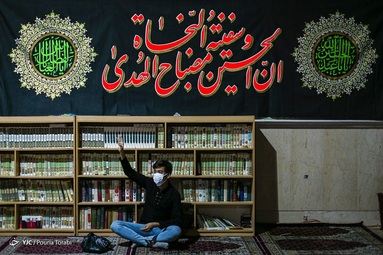 عزاداری شب ششم محرم - هیئت «حسین جان» قزوین