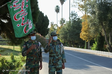 عزاداری روز ششم محرم در مرکز علوم وفنون نیروی زمینی ارتش - شیراز