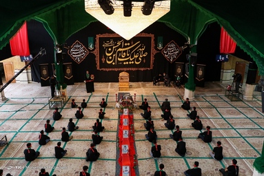 نوجوانان حسینی زنجان امروز با نوای یا قاسم ابن الحسن ندای امام حسین (ع) را لبیک گفتند