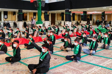 نوجوانان حسینی زنجان امروز با نوای یا قاسم ابن الحسن ندای امام حسین (ع) را لبیک گفتند