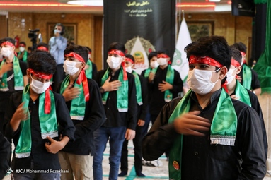 نوجوانان حسینی زنجان امروز با نوای یا قاسم ابن الحسن ندای امام حسین (ع) را لبیک گفتند