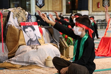 نوجوانان حسینی زنجان امروز با نوای یا قاسم ابن الحسن ندای امام حسین (ع) را لبیک گفتند