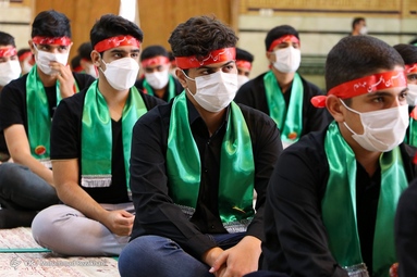 نوجوانان حسینی زنجان امروز با نوای یا قاسم ابن الحسن ندای امام حسین (ع) را لبیک گفتند