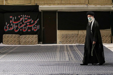 مراسم عزاداری شب هفتم محرم - حسینیه امام خمینی (ره)