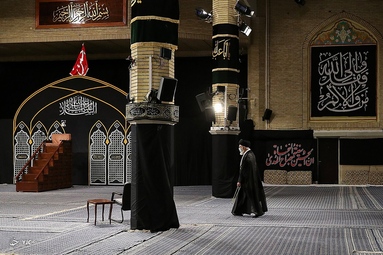 مراسم عزاداری شب هفتم محرم - حسینیه امام خمینی (ره)