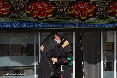 تشیع شهیده مدافع سلامت «صغری بابایی» - اصفهان