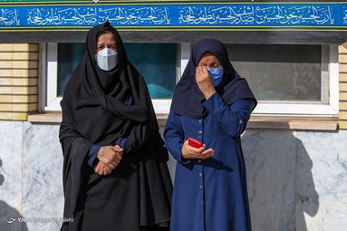 تشیع شهیده مدافع سلامت «صغری بابایی» - اصفهان
