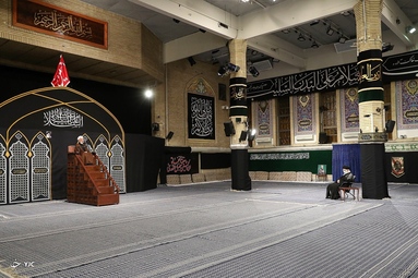 مراسم عزاداری شب هشتم محرم - حسینیه امام خمینی (ره)