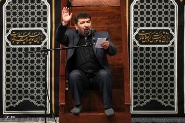 مراسم عزاداری شب هشتم محرم - حسینیه امام خمینی (ره)